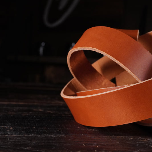 Wickett & Craig - English Bridle Tan 8-9oz CUSTOM STRAP LENGTHS