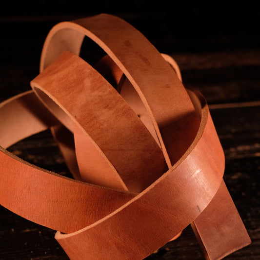 Hermann Oak - Old World Harness 9-11oz (Premium) CUSTOM STRAP LENGTHS