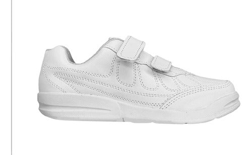 Tenis Blancos Casuales Choclo Maxi Piel