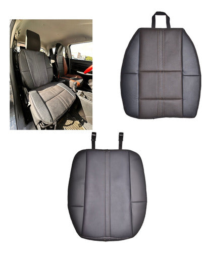 Versa Advance 2022 Respaldo 60/40 Fundas De Piel N/g - maxipiel