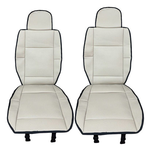 Set De Fundas Cubreasientos De Piel Para Auto O Camioneta - maxipiel