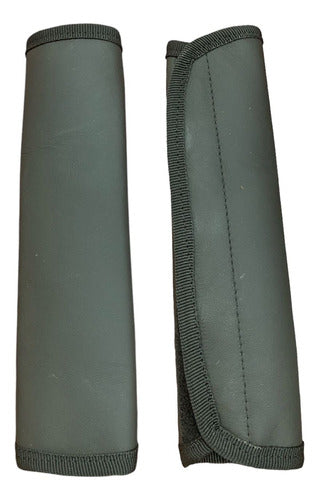 Kit General Funda Cubre Volante Accesorio Auto Piel 3 Pzs - maxipiel