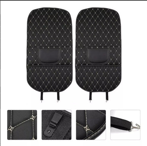 Fundas De Asiento De Lujo Para Parte Trasera De Asiento - maxipiel