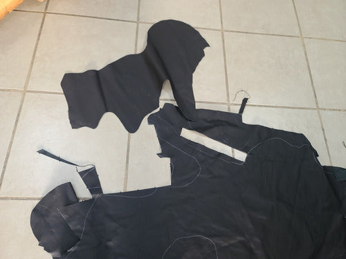 Pedacera De Piel Genuina Colores De Cuero Tapiz 5 Kg Color Negro - maxipiel