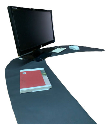 Alfombrilla De Computadora De Piel De Esquina Para Zurdos - maxipiel