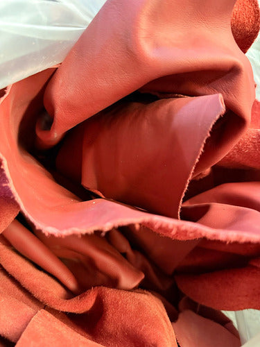 Pedacera De Piel Genuina Varios Colores De Cuero Tapiz 5 Kg - maxipiel