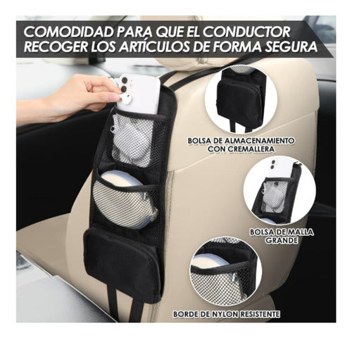 Bolsa Colgante De Almacenamiento Para Asiento De Automóvil - maxipiel