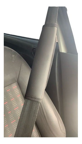 3 Pzs Kit General Funda Cubre Volante Accesorio Auto Piel - maxipiel