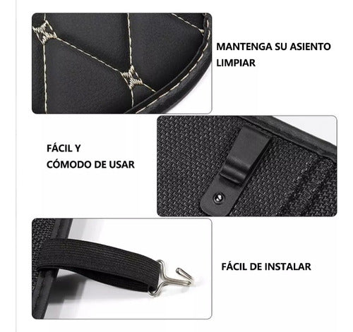 Fundas De Asiento De Lujo Para Parte Trasera De Asiento - maxipiel