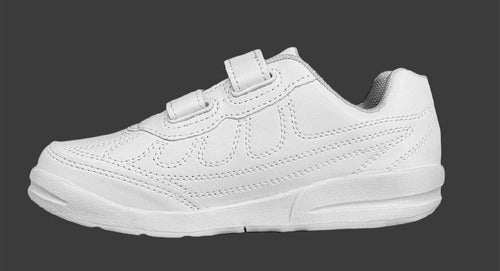 Tenis Blancos Casuales Choclo Maxi Piel