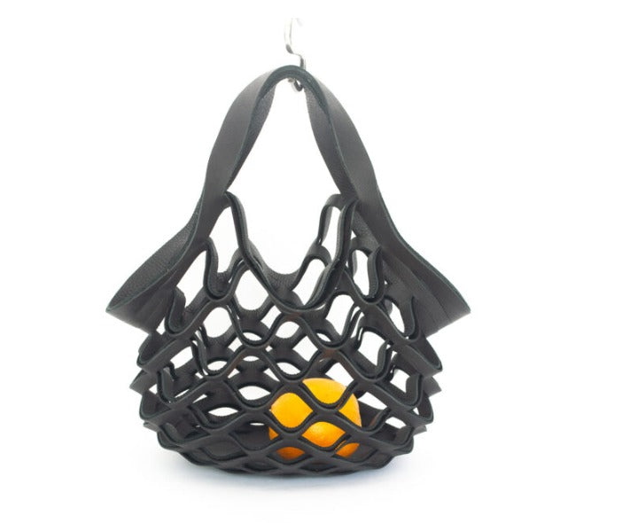 Bolsa de piel extendible