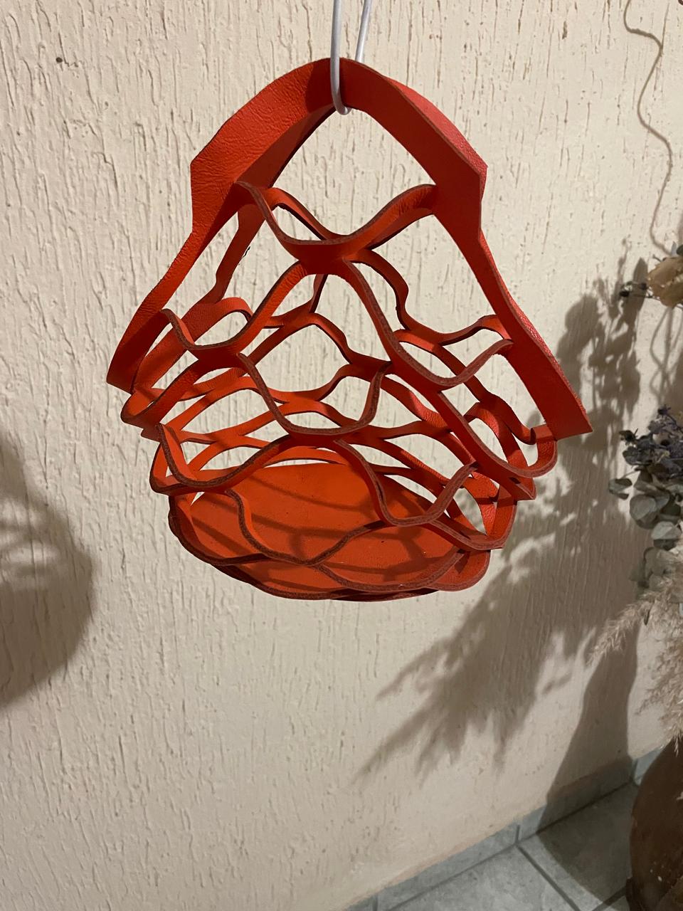 Bolsa de piel extendible