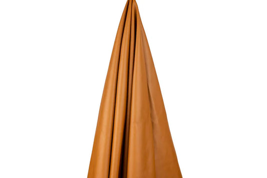 Piel color amarillo mostaza grabada