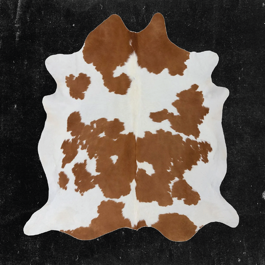 Brazil Hair-On Hide - Brown & White