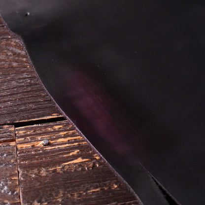 Conceria Walpier - Black Wax Purple 3-4oz