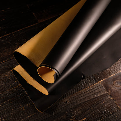 Conceria La Bretagna - Black Ghost Paglia 3-4oz (Antique)