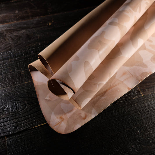 Conceria La Bretagna - Ghost Camo Natural 3-4oz