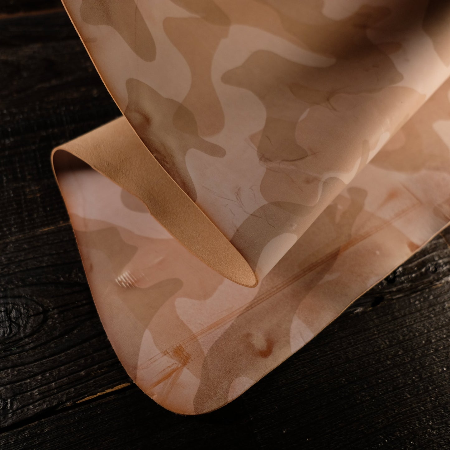 Conceria La Bretagna - Ghost Camo Natural 3-4oz