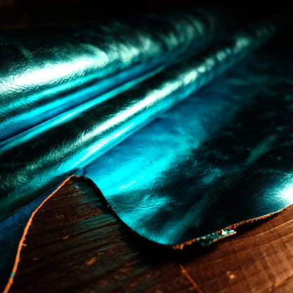 Conceria La Bretagna - Shiny Ice Blue 3-4oz