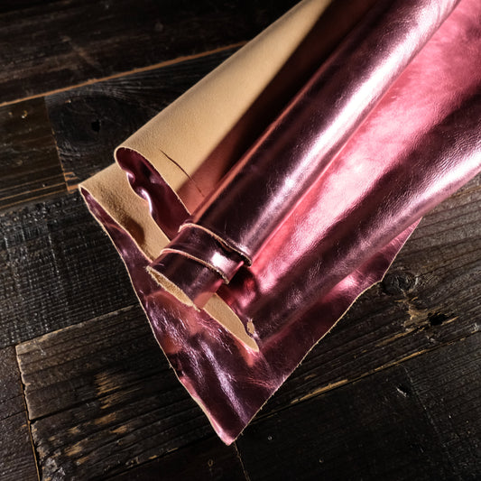 Conceria La Bretagna - Shiny Pink 3-4oz