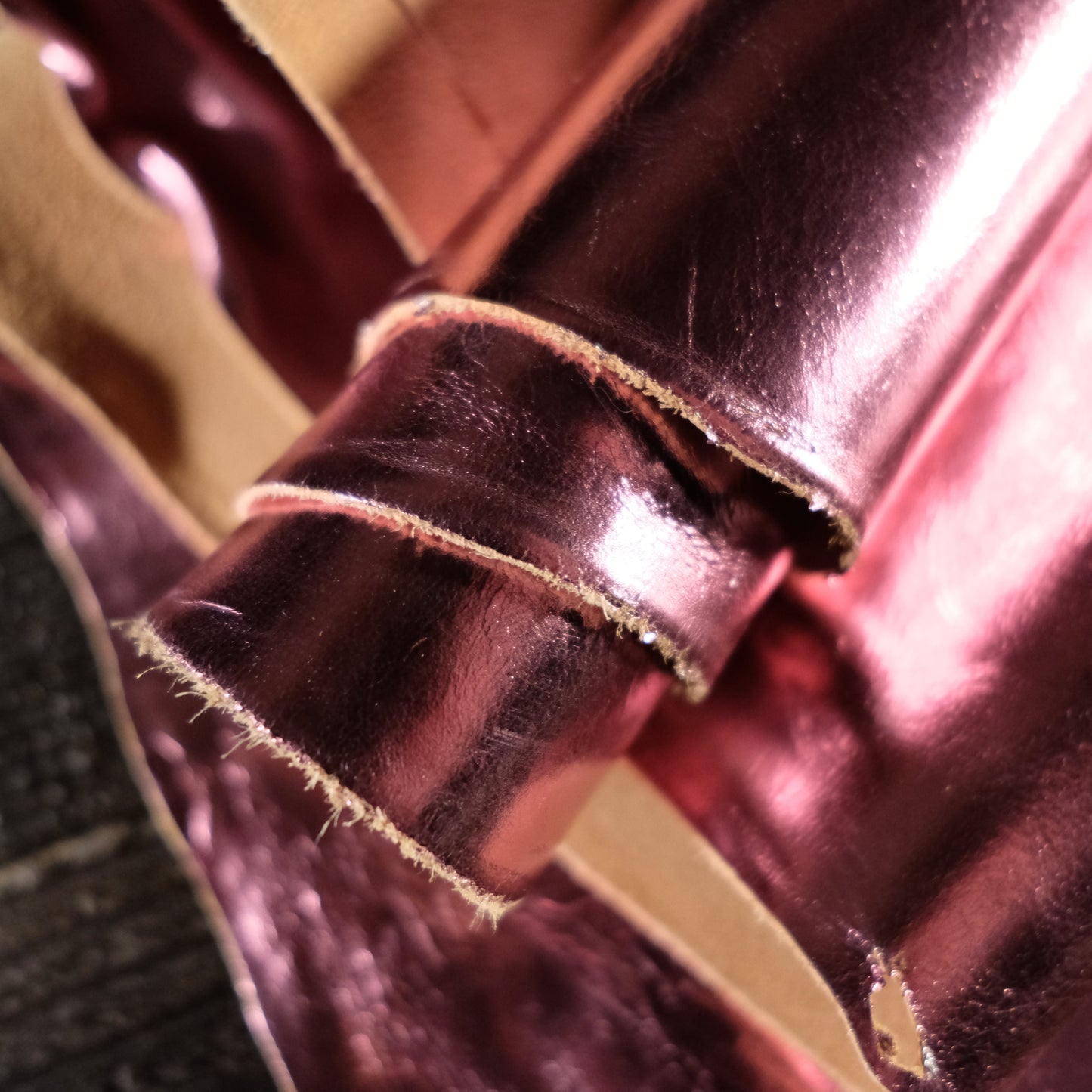 Conceria La Bretagna - Shiny Pink 3-4oz