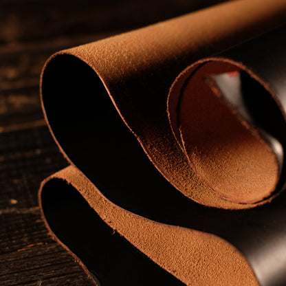 Conceria La Bretagna - Black Ghost Tegola 3-4oz (Antique)