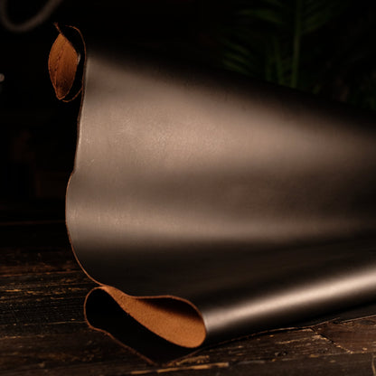 Conceria La Bretagna - Black Ghost Tegola 3-4oz (Antique)