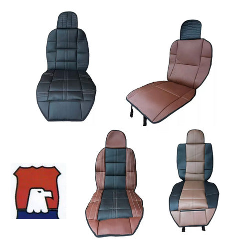 Cubre Asientos Universal Protector,deportivo 2 Pz Delanteras - maxipiel