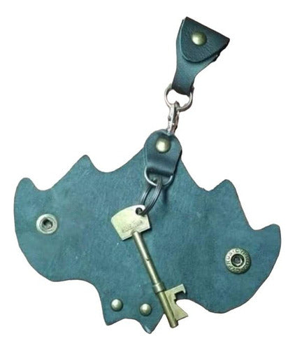 Funda Llavero De Piel Protectora Para Airtag Sostenedor - maxipiel