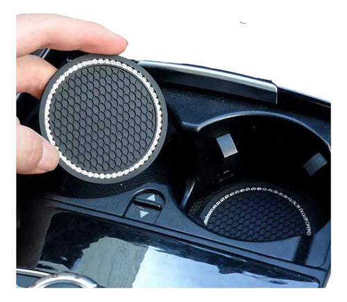 Porta Vasos Para Auto Silicon Universal Posa Vaso Carro - maxipiel