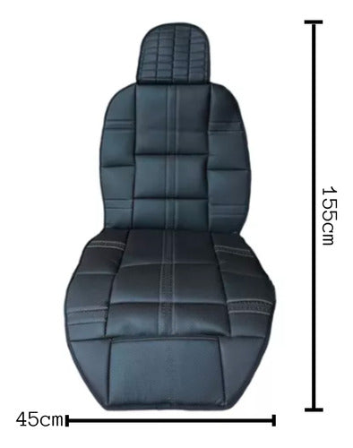 Fundas Cubre Asientos Par De Piel Para Auto O Camioneta - maxipiel