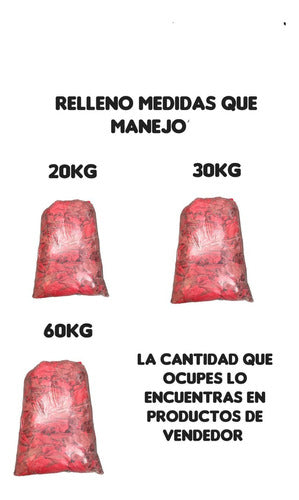 Relleno de Piel  Para Costales De Box Mma Karate