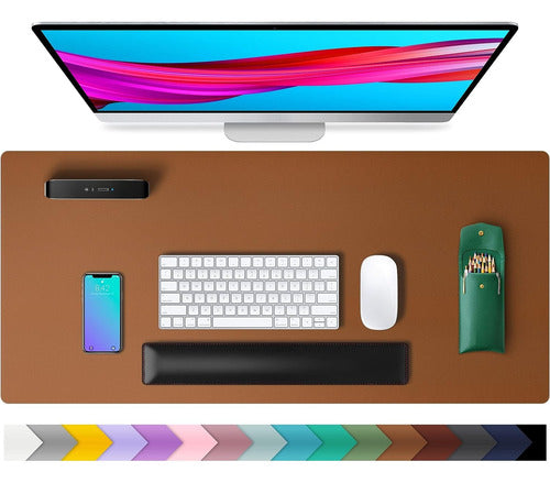 Protector De Escritorio De Cuero, Mousepad - maxipiel