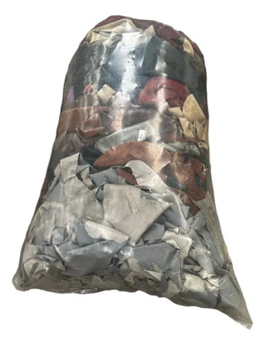 Pedacera De Piel Genuina Para Diferentes Usos - Chica 1kg - maxipiel