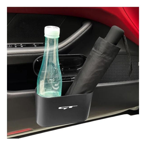 Cubo Basura Carro Basurero Automovil Color Negro - maxipiel