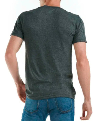 Playera Optima London Hombre Oversized Escote V - maxipiel
