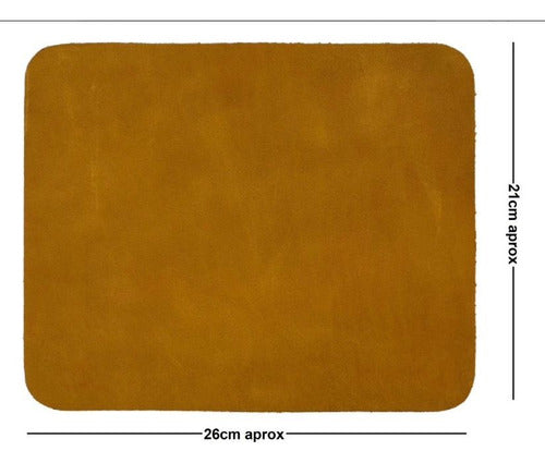 Piel Mouse Pad Desk Protector Juego Oficina 28x21cm - maxipiel