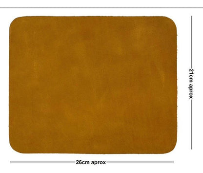 Piel Mouse Pad Desk Protector Juego Oficina 28x21cm - maxipiel