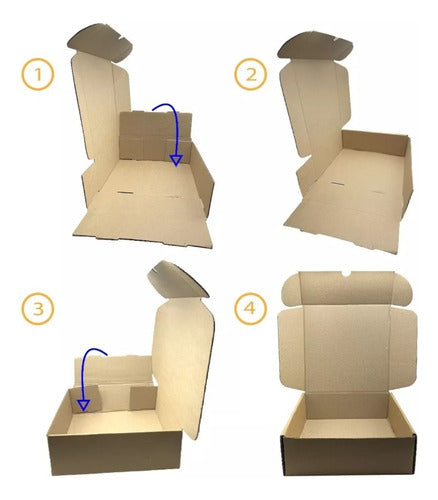 Caja Carton E-commerce 32 X27 X11 Cm Paquete 12 Piezas C05 - maxipiel