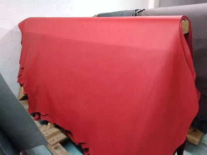 Cuero Para Tapizar Color Rojo - maxipiel