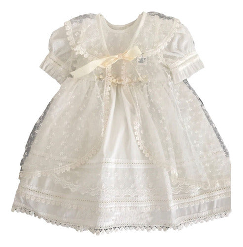 Vestido Bautizo Niña - maxipiel