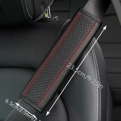 Kit 4 Pzas Protector Cinturon De Seguridad Auto Almohadillas - maxipiel