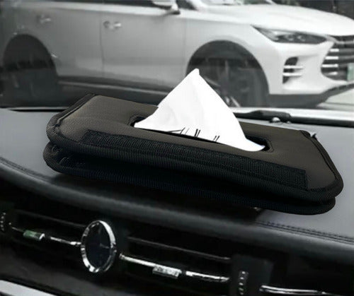 Soporte Para Pañuelos Para Parasol De Coche - maxipiel