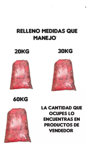 Relleno (piel)de Res Para Costales De Box Mma Karate 30 Kg