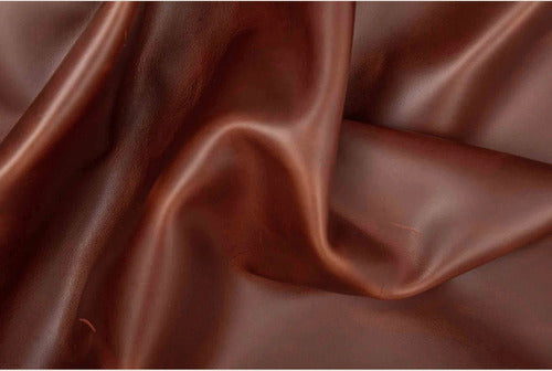Piel Para Tapizar Color Terracota, Piel Original 100% - maxipiel