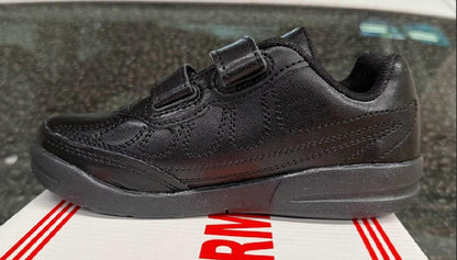 Tenis Negros Casuales Choclo Maxi Piel