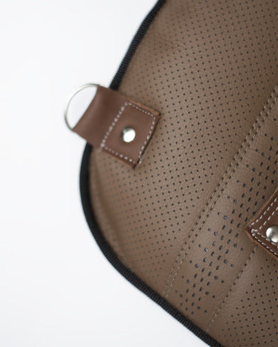 Mandil Hombre Piel Delantal Parrillero T-bone Personalizado) - maxipiel