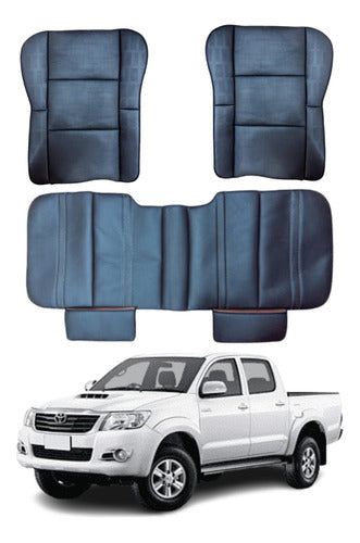 Cubre Asiento Juego Completo De Piel 100% Genuina Calidad - maxipiel