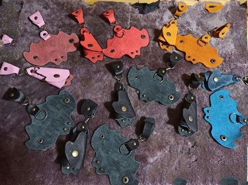 Funda Llavero De Piel Protectora Para Airtag Sostenedor - maxipiel
