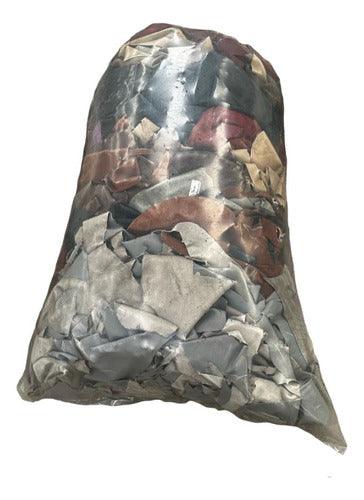 Pedacera De Piel Genuina Para Diferentes Usos - Chica 1kg - maxipiel